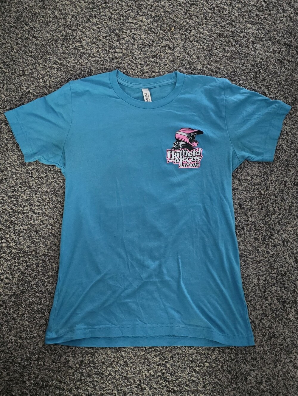 Ladies Tee - Hatfield McCoy - Girls Just Wanna Sling Mud. SXS ATV Trail Riding